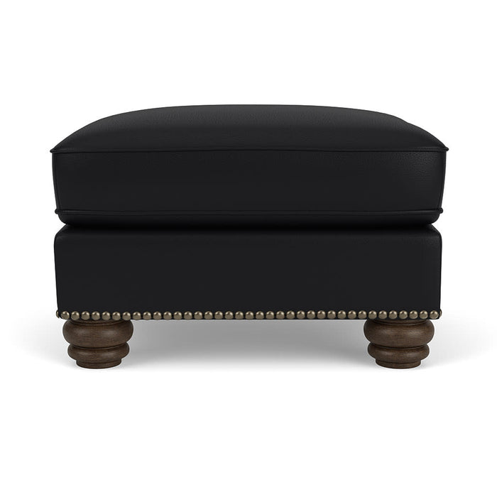 Bexley Leather Ottoman