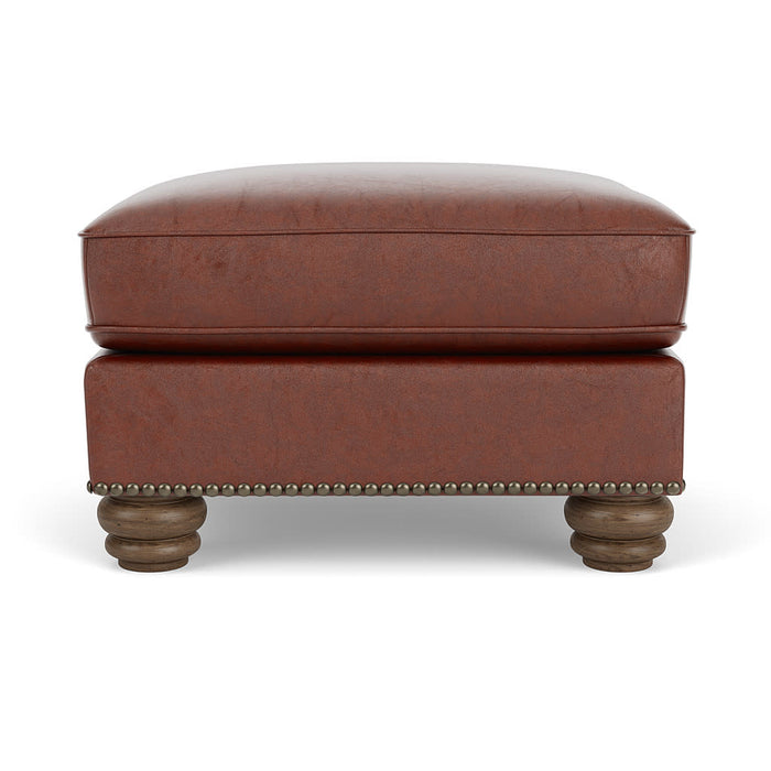 Bexley Leather Ottoman