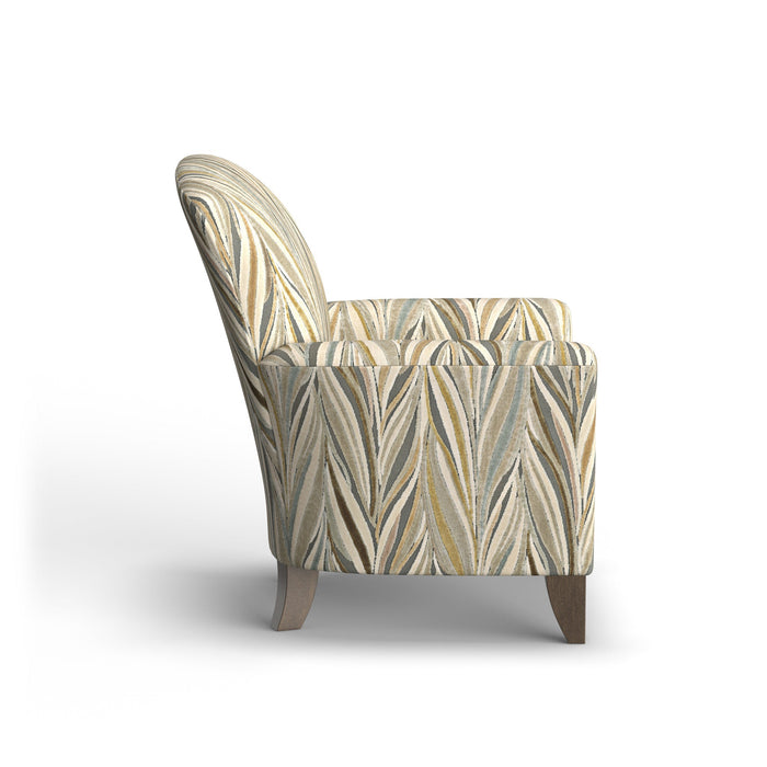 Jupiter Brown Fabric Chair