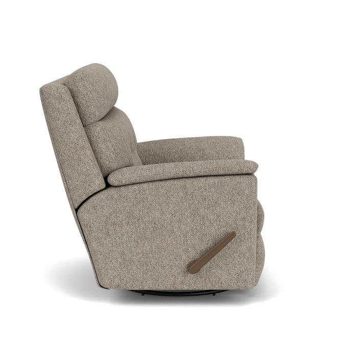 Mason Fabric Swivel Gliding Recliner