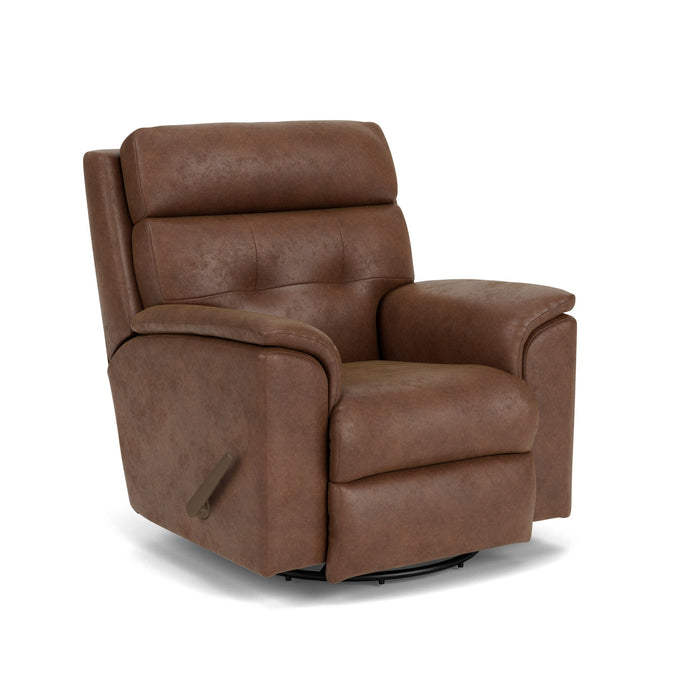 Mason Fabric Swivel Gliding Recliner