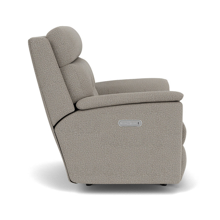 Mason Fabric Power Rocking Recliner with Power Headrest