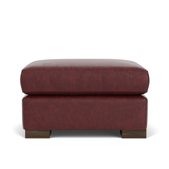 Bryant Leather Ottoman