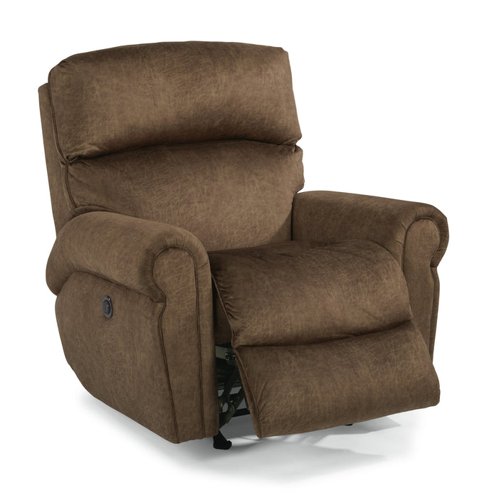 Langston Fabric Power Rocking Recliner