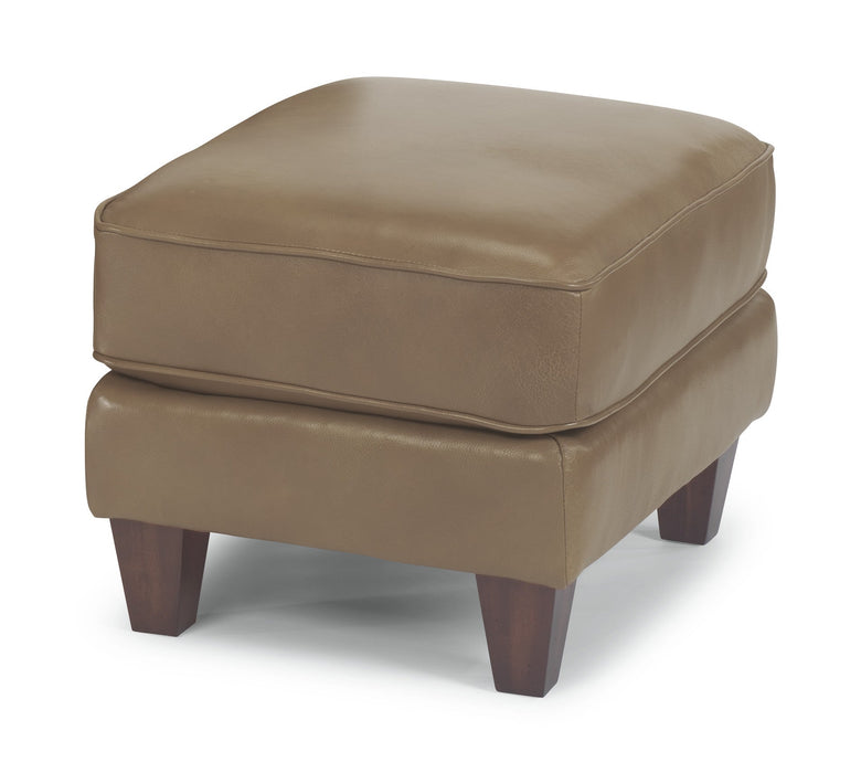 Westside Leather Ottoman