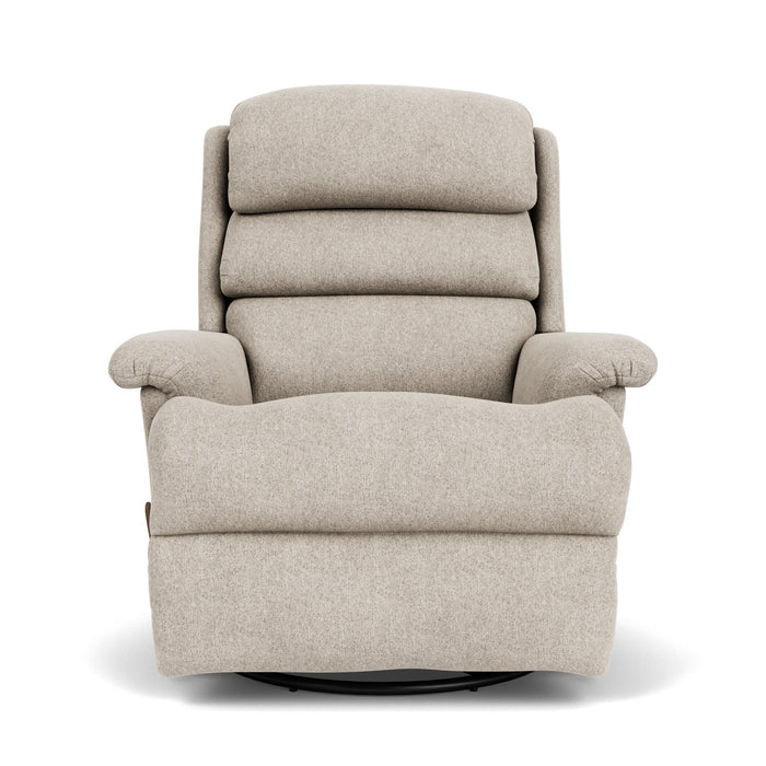 Yukon Fabric Swivel Gliding Recliner