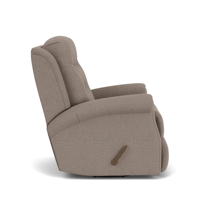 Minnie Fabric Swivel Gliding Recliner