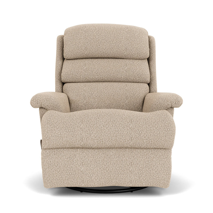 Yukon Fabric Swivel Gliding Recliner