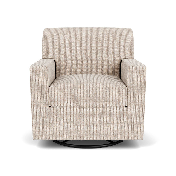 Nora Fabric Swivel Chair