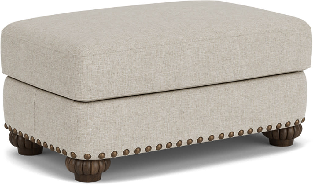 Patterson Fabric Ottoman