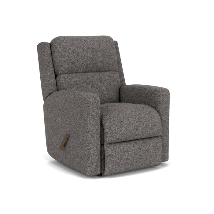 Chip Fabric Rocking Recliner