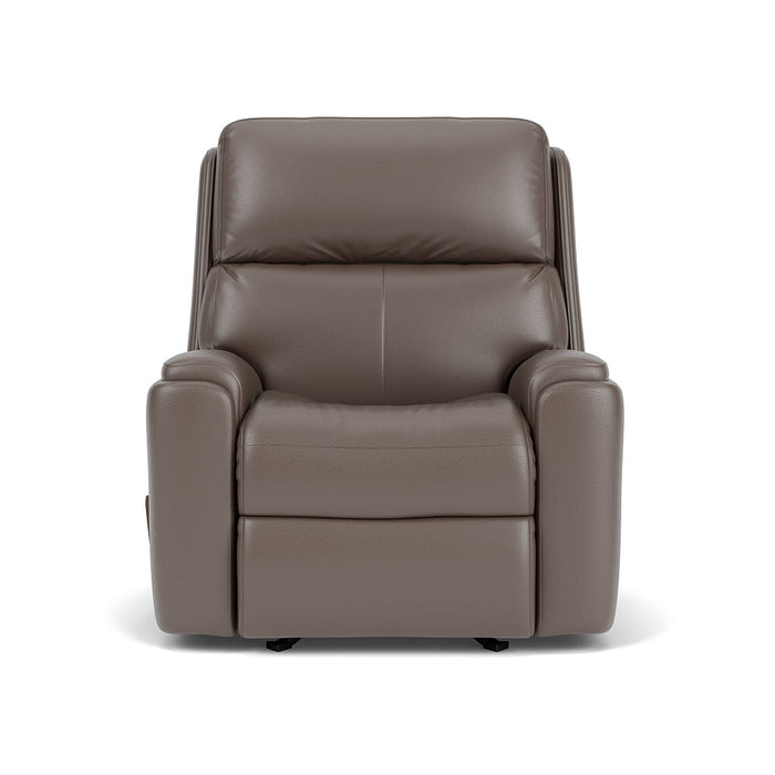 Rio Leather Rocking Recliner