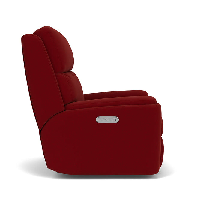 Rio Leather Power Recliner with Power Headrest