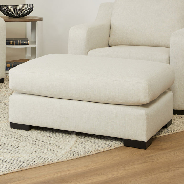 Noah Fabric Ottoman