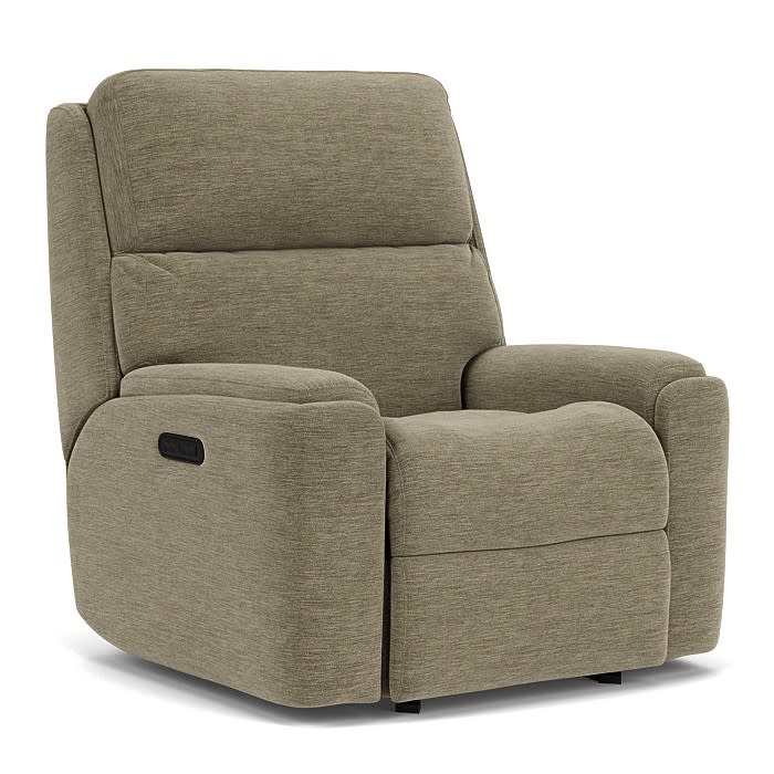 Rio Fabric Power Recliner with Power Headrest