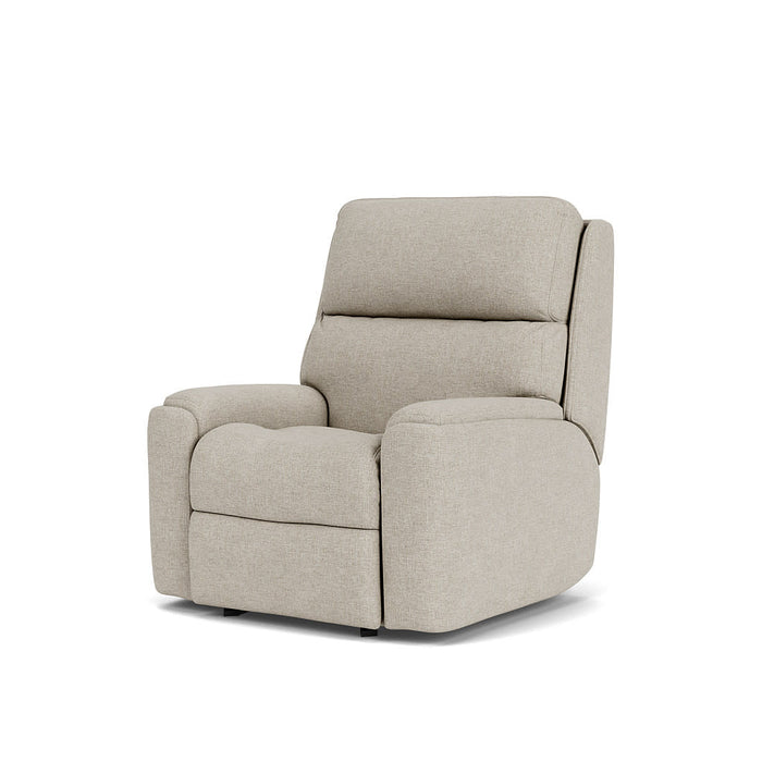 Rio Fabric Power Rocking Recliner with Power Headrest