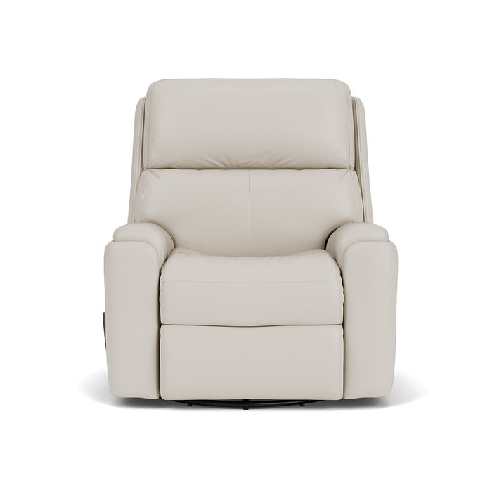 Rio Leather Swivel Gliding Recliner