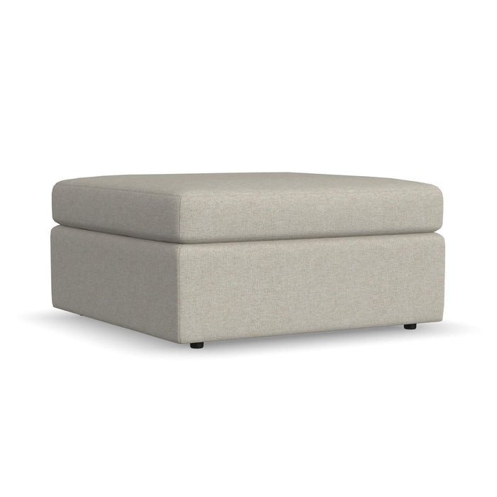 Sky Fabric Square Cocktail Ottoman