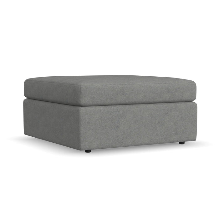 Sky Fabric Square Cocktail Ottoman