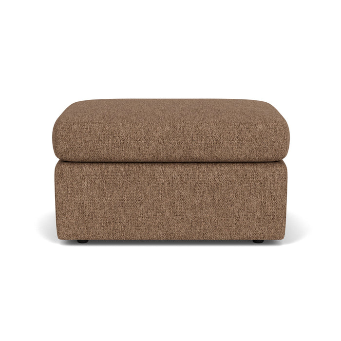 Sky Fabric Ottoman