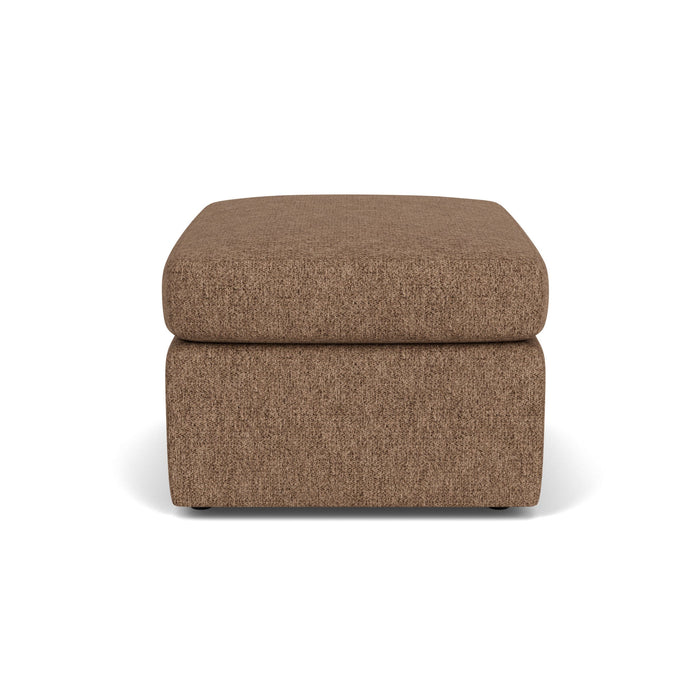 Sky Fabric Ottoman