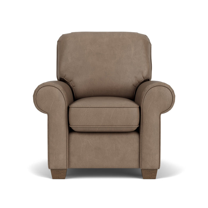 Thornton Leather High-Leg Recliner