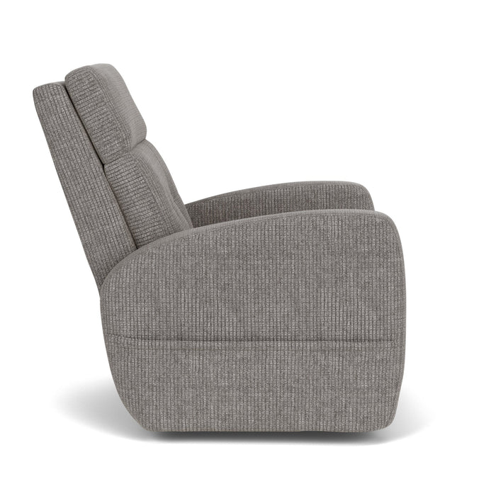 Charlotte Fabric Power Recliner with Power Headrest & Lumbar