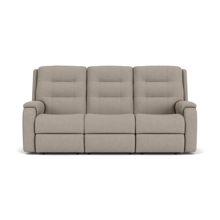 Arlo Fabric Power Reclining Sofa with Power Headrests & Lumbar