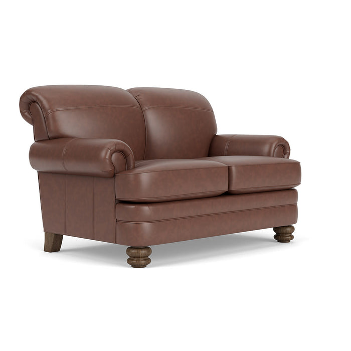 Bay Bridge Leather Loveseat