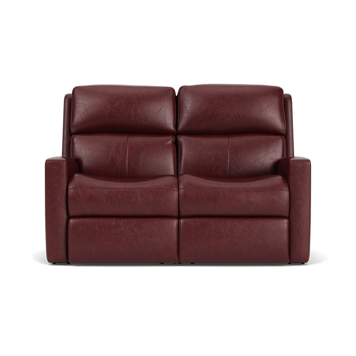 Catalina Leather Power Reclining Loveseat with Power Headrests