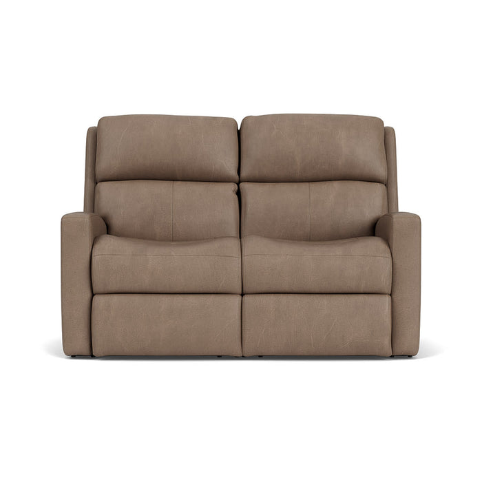 Catalina Leather Power Reclining Loveseat with Power Headrests