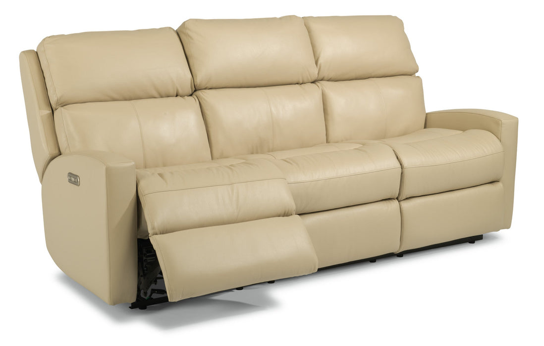 Catalina Leather Power Reclining Sofa with Power Headrests