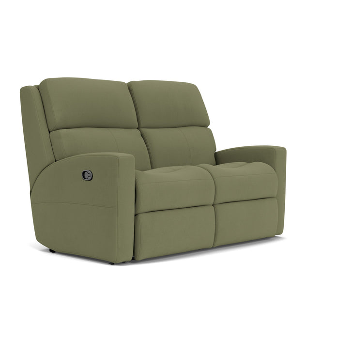 Catalina Leather Reclining Loveseat