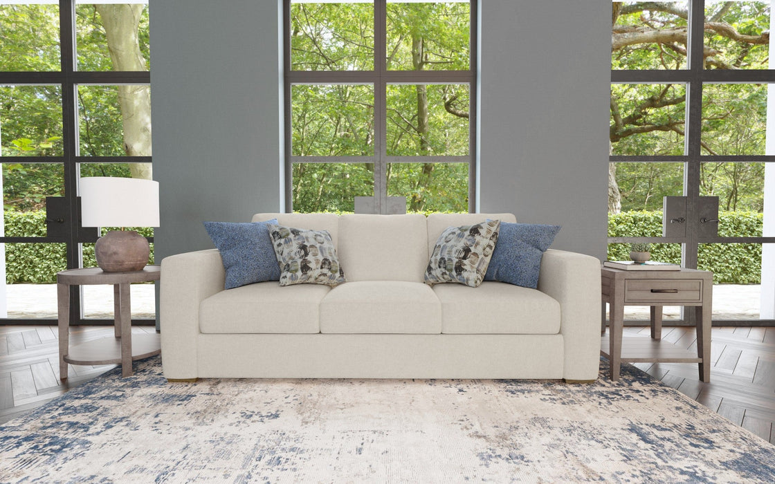 Collins Fabric Three-Cushion Sofa