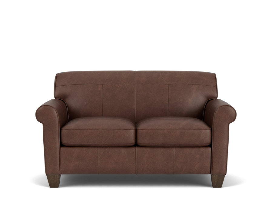 Dana Leather Loveseat