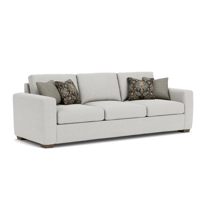 Collins Fabric Large Three-Cushion Sofa