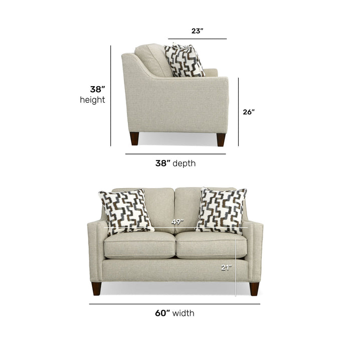 Finley Fabric Loveseat