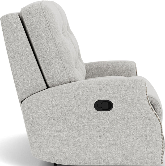 Devon Fabric Reclining Loveseat