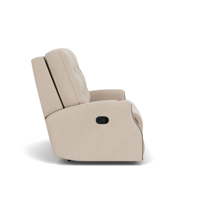 Devon Fabric Reclining Loveseat