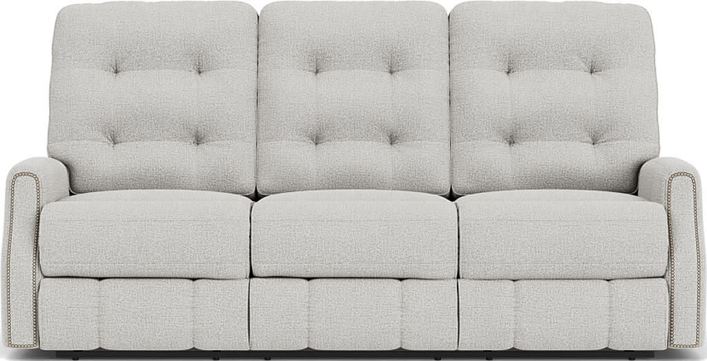 Devon Fabric Reclining Sofa