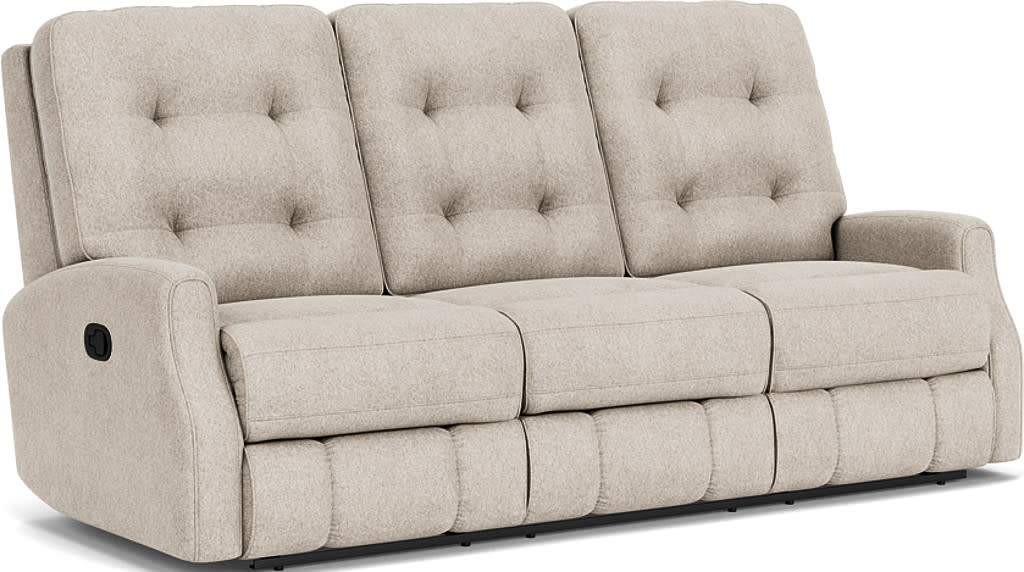 Devon Fabric Reclining Sofa