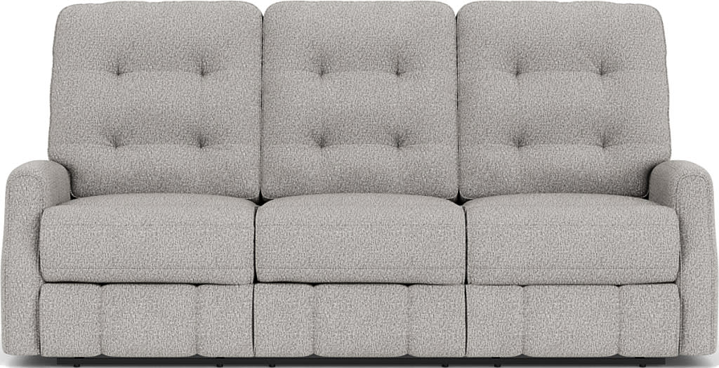 Devon Fabric Reclining Sofa