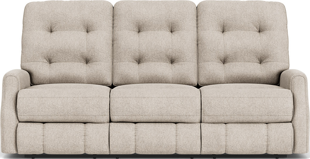 Devon Fabric Reclining Sofa