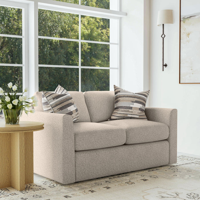 Sky Fabric Loveseat