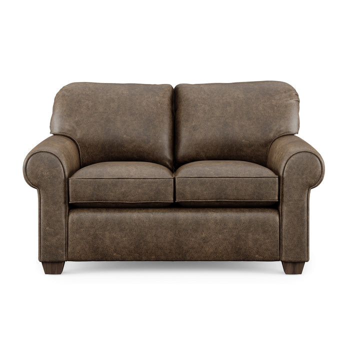 Thornton Leather Loveseat