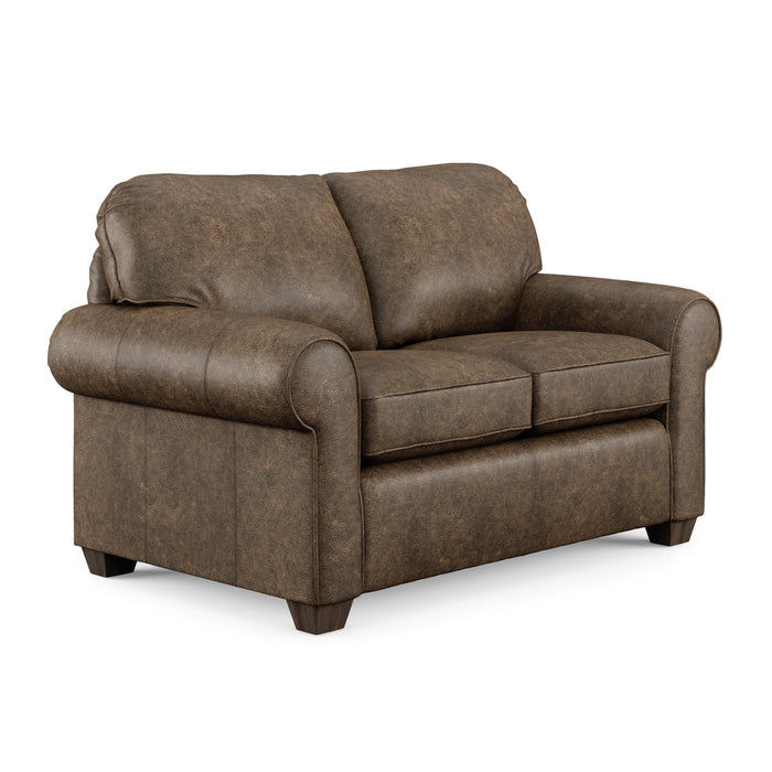 Thornton Leather Loveseat