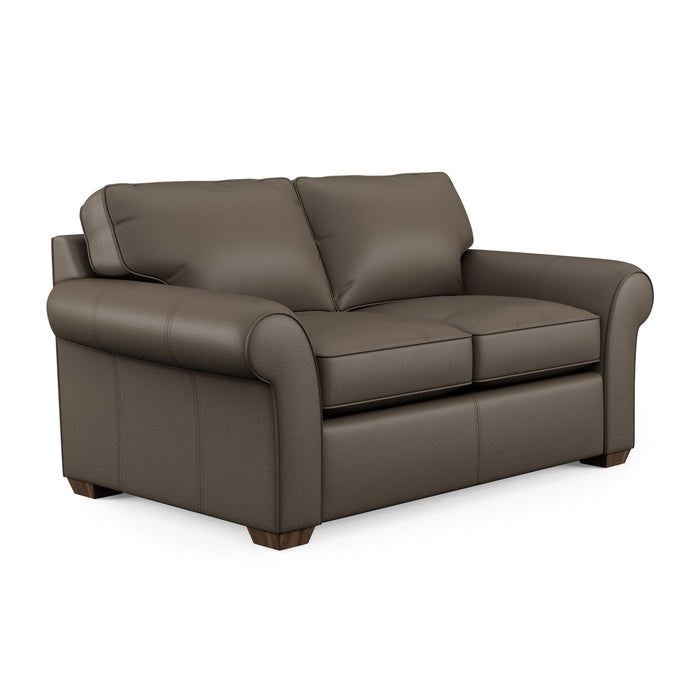 Vail Leather Loveseat