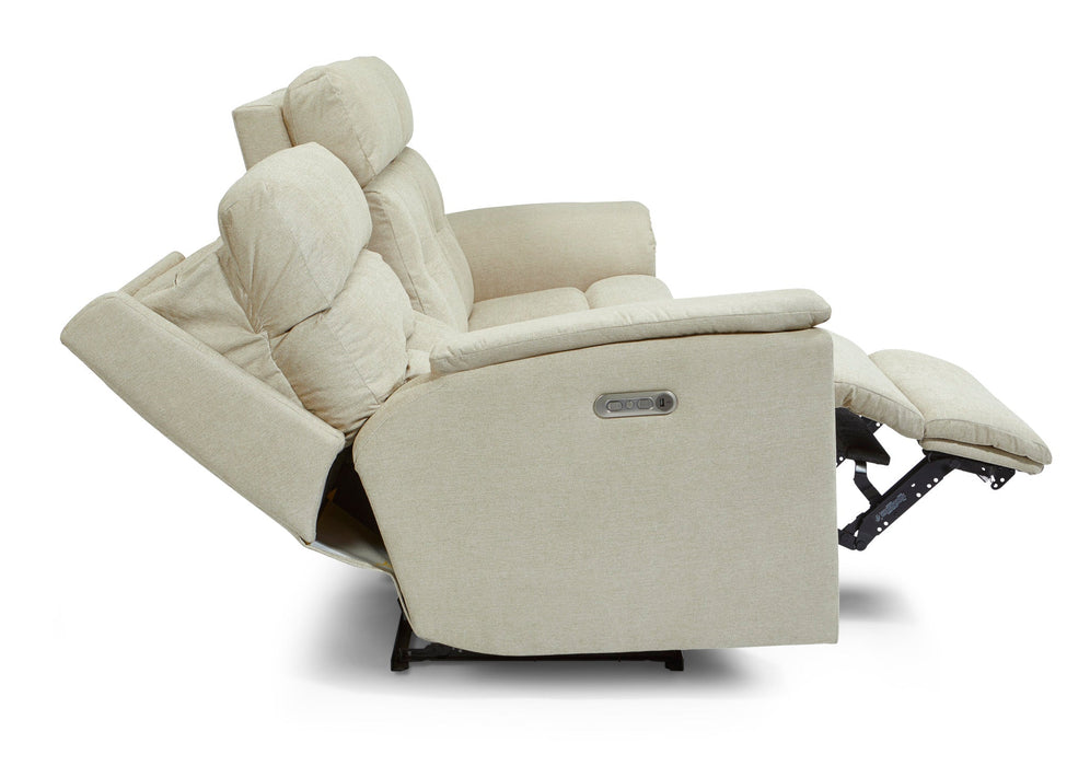 Mason Fabric Power Reclining Loveseat with Power Headrests