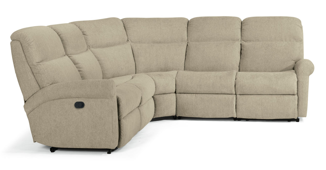 Davis Fabric Reclining Sectional