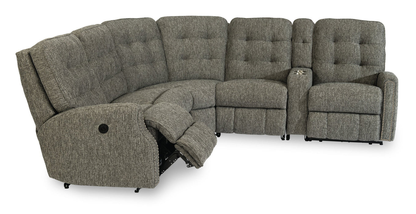 Devon Fabric Power Reclining Sectional